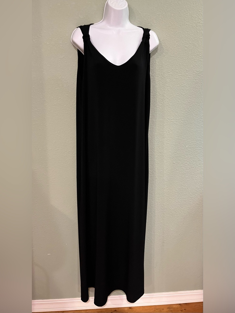 Addition Elle Black Maxi Slip Dress